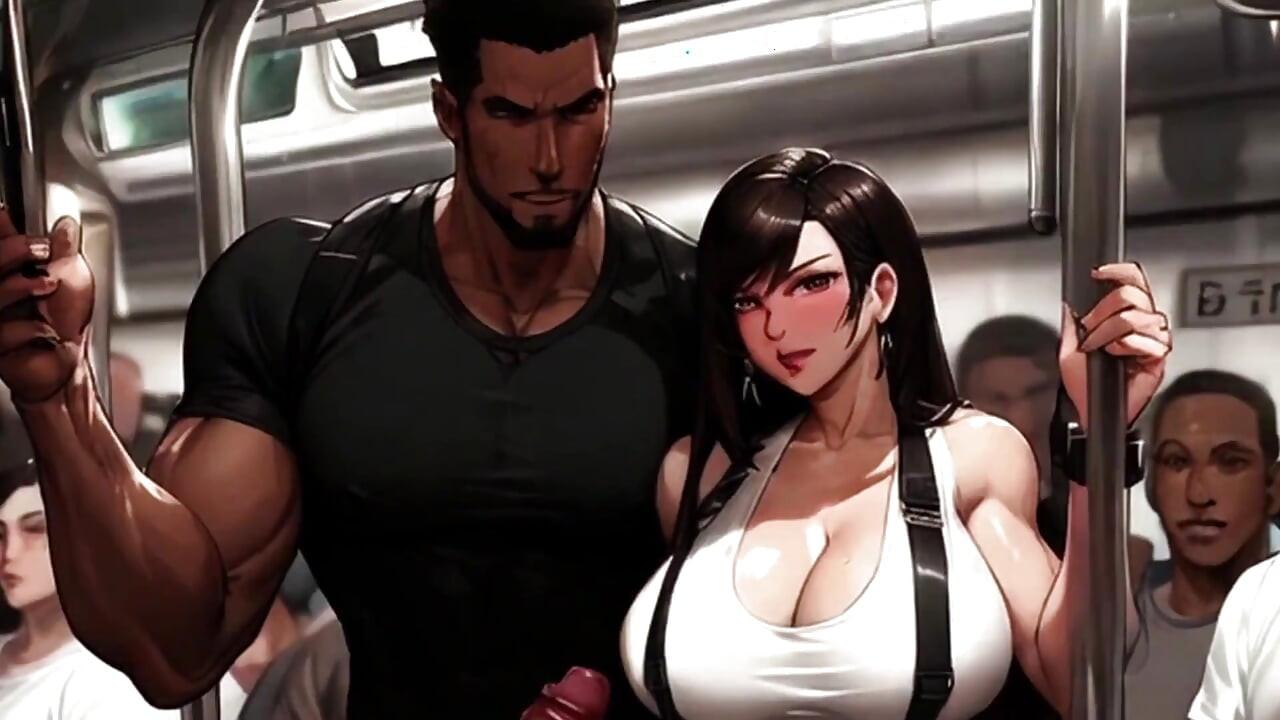 Tifa Always Meets the Most Interesting People on the Midgar Train