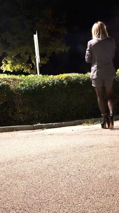 In nylon stockings and business suit I stumble through the night | Clip 1
