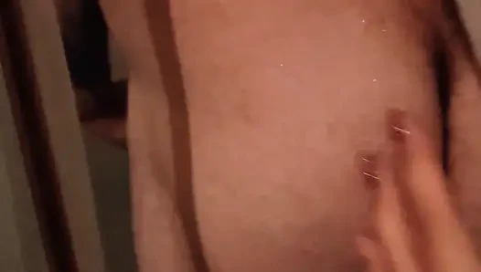 My Hot Stepbrother in My Shower. Gave Him a Little Pleasure While He's Wife Not at Home