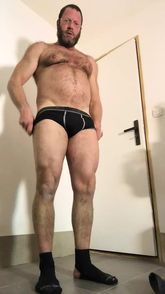 Before shower
