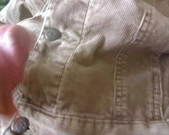 Cum in new Cord-Jacket