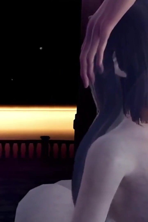 Haamutyttö syväkurkku - 3D-pornoa