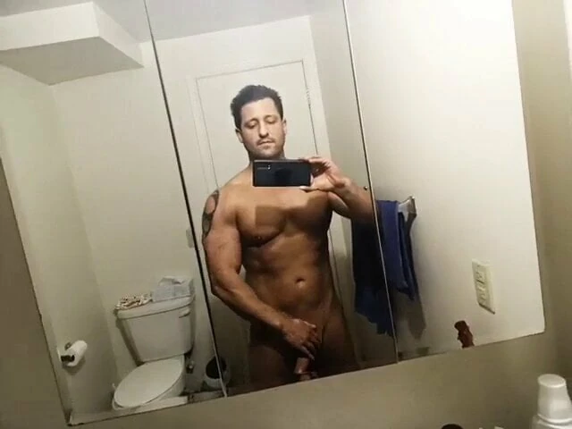 Strip in the bathroom