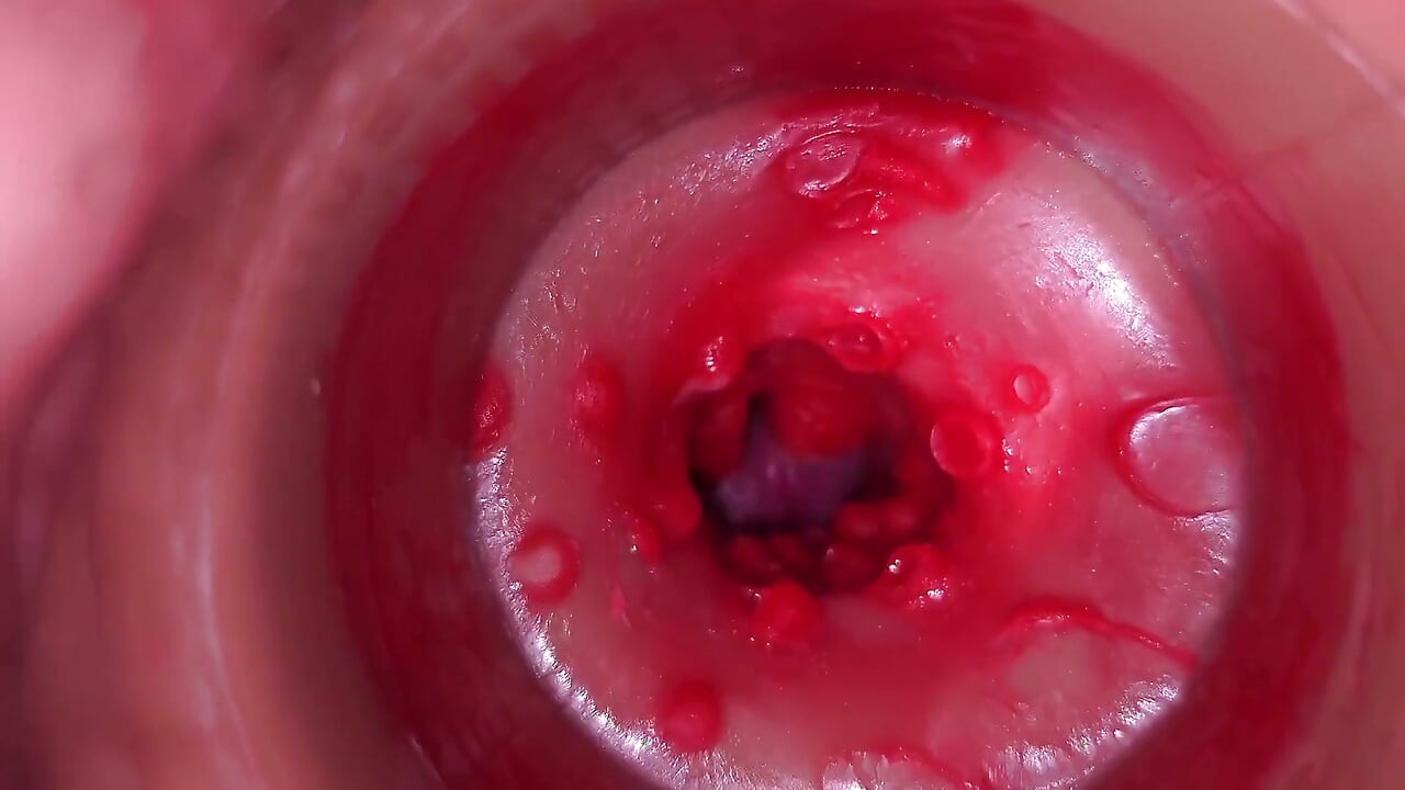 Câmera na Vagina, POV do Colo do Útero, Creampie