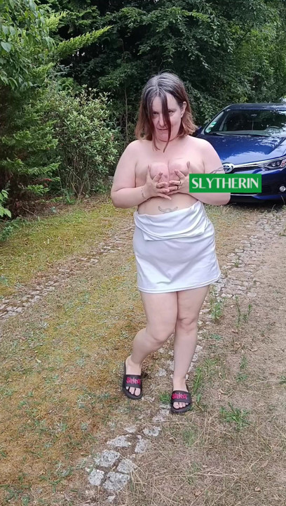 Just having a little fun on my husband's car