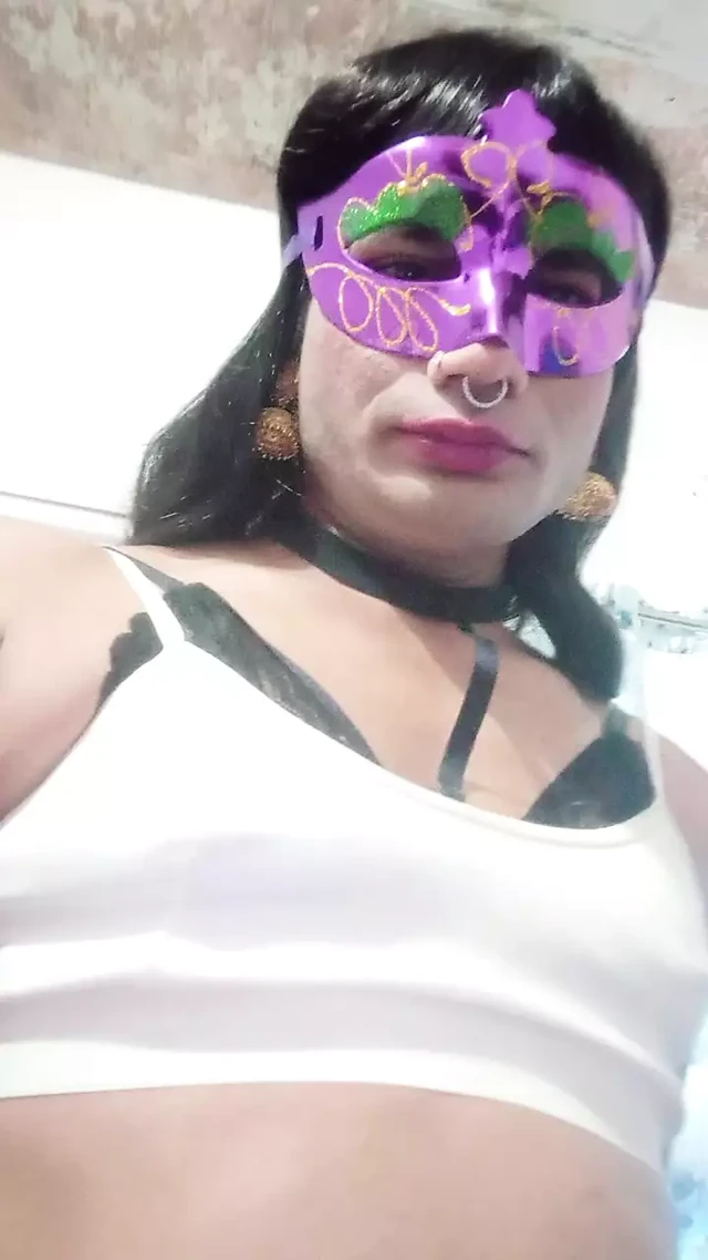 Beautiful trans gender wearing lingerie
