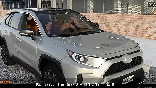 Risky Car Sex Horny Wife Vs. Scared Driver (funny Voiceover 3D) - Medical Special Care - 10ki - by Porn Game 4u