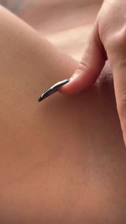 Horny colombian beauty masturbating on the back of my truck! | Clip 1