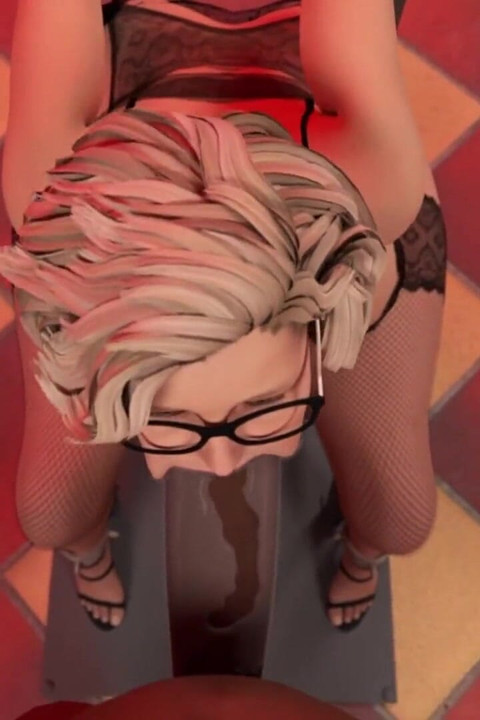 POV Big Tit Emo and Curvy Secretary Gets Fucked Like Cheap Sluts
