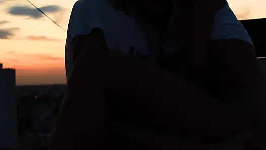 I Give My Girlfriend a Quick Fuck on the Roof of the College