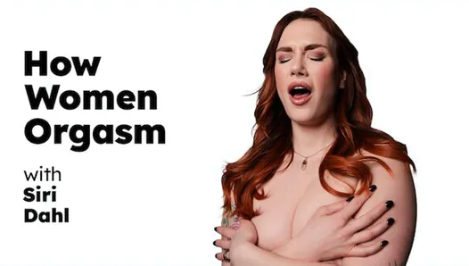 De cerca: ¡cómo el orgasmo de las mujeres con la increíble Siri Dahl! SOLO DE MASTURBACIÓN FEMENINA! ESCENA COMPLETA