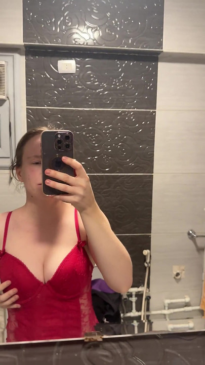 Heißer Strip Im Bad