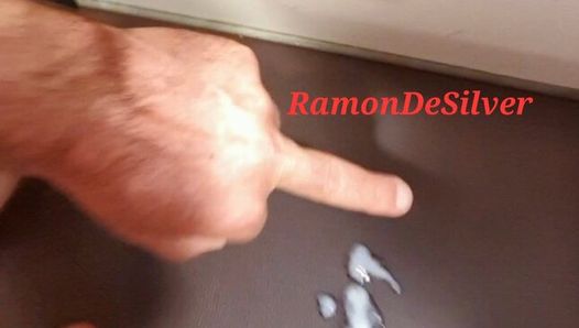 Master Ramon jerks off and spits all over the changing room and presents you with horny, sexy shorts that are delicious