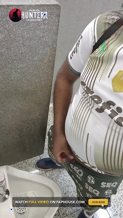 After Training Masturbating in the Bathroom