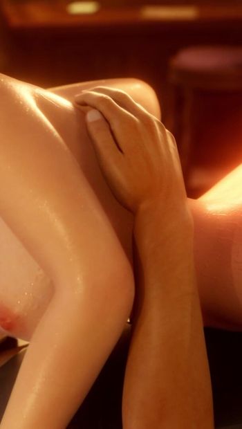 Tifa - sexo final fantasy 7 renacimiento - escena corta en 3d