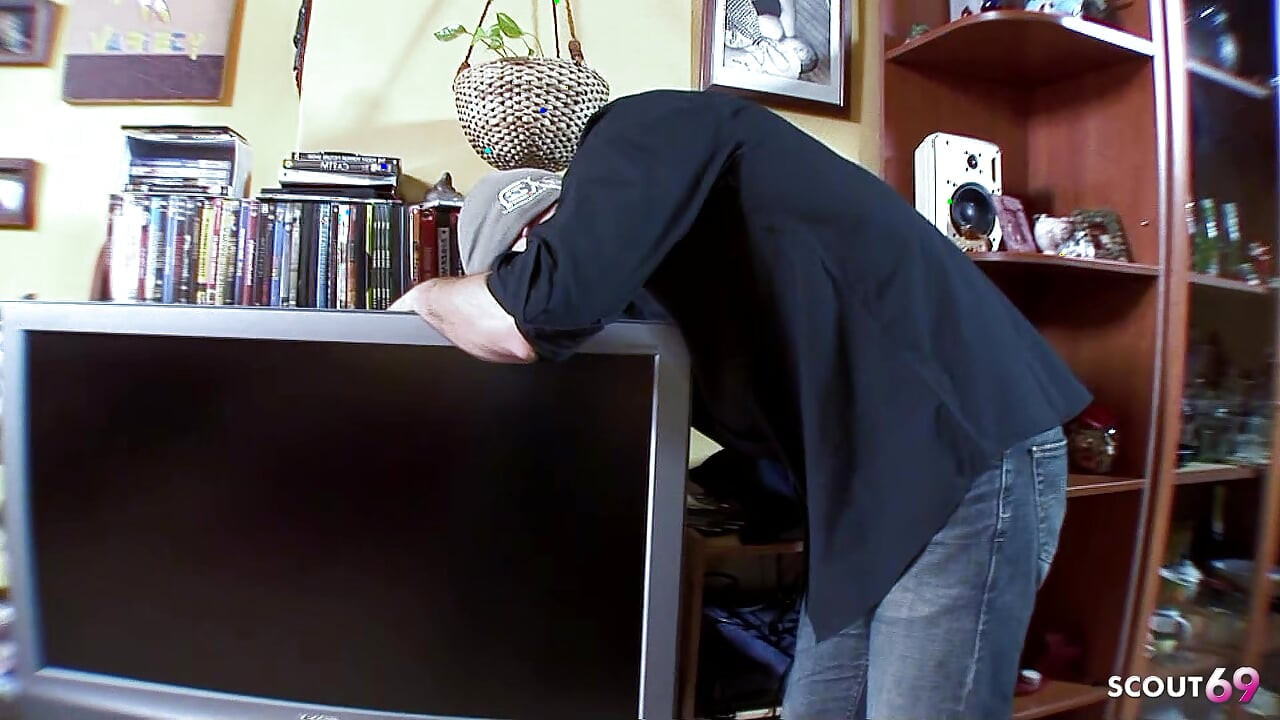 Guy Gets Fucked Hard in the Ass by Two Transsexuals in Threesome
