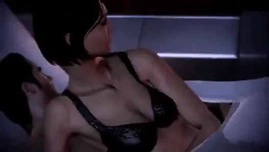 Mass Effect 3 All Romance  Sex Scenes Female Shephard