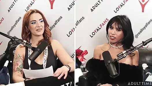 Ember Snow en sevdiği baharatlı oyuncaklarını ve tekniklerini ortaya çıkarıyor! | Adult Time Podcast