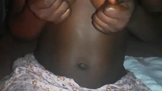 Hot Amature Homemade  African  Ebony Oiled Teen Big Tits Dancing Sexy Body  POV