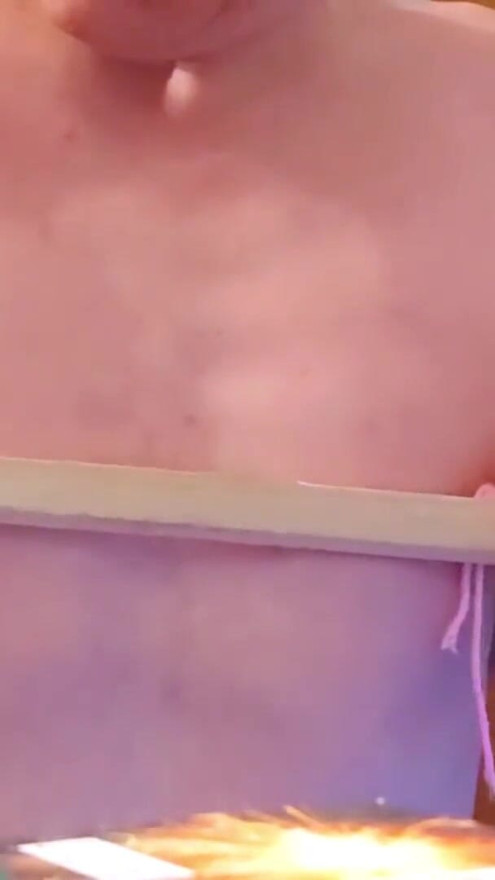Sissy Denise: Tied Nipples Tortured with Rough Round Brushes | Clip 3