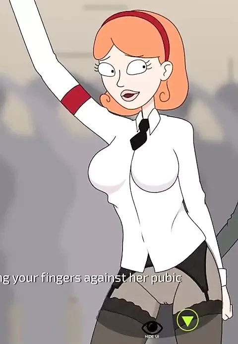 Rick and Morty - en väg tillbaka hem - Endast sexscen - Del 7 Jessica #1 av Loveskysanx