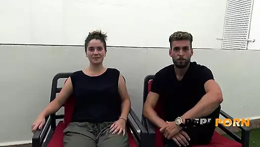 First Porn Casting porn video – She's very nervous at her first porn casting, but she ended up enjoying it!