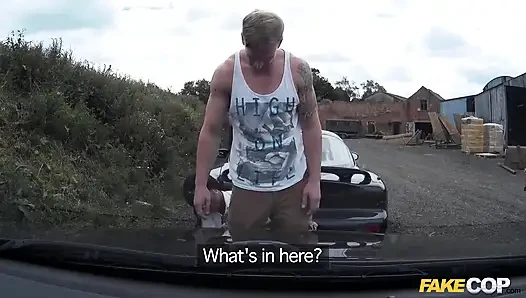 Fake Cop - Lets Fuck the Cops Threesiome POV