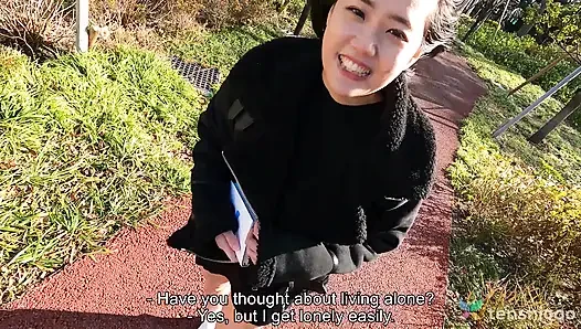 Moeka Tachibana Is Young and in Her First Porn Video