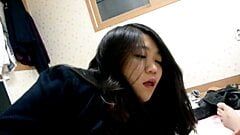 Lovely Korean GF's dirty masturbation and sex part-2