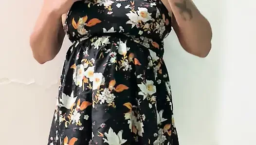 Hot desi chubby milf undressing big boobs