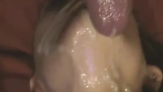 Playing with cum