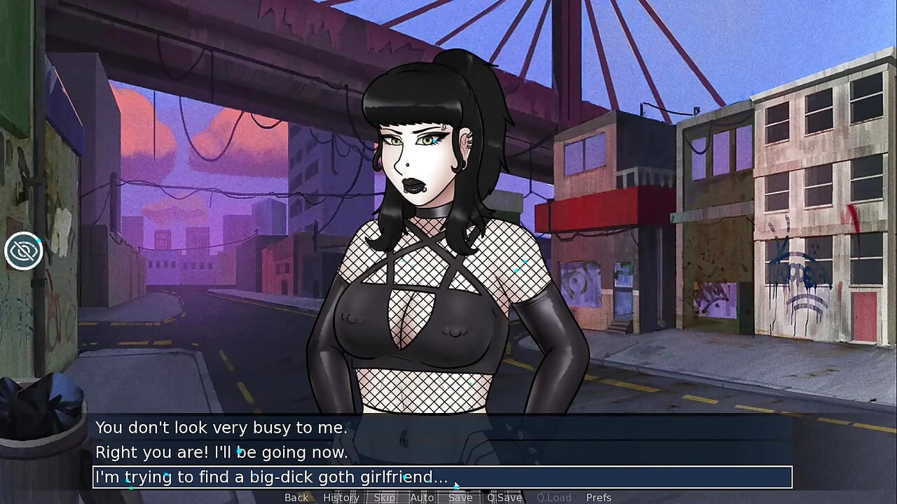 FutaDomWorld v0.9.6 Ep2 Big cock goth futa and gangbang