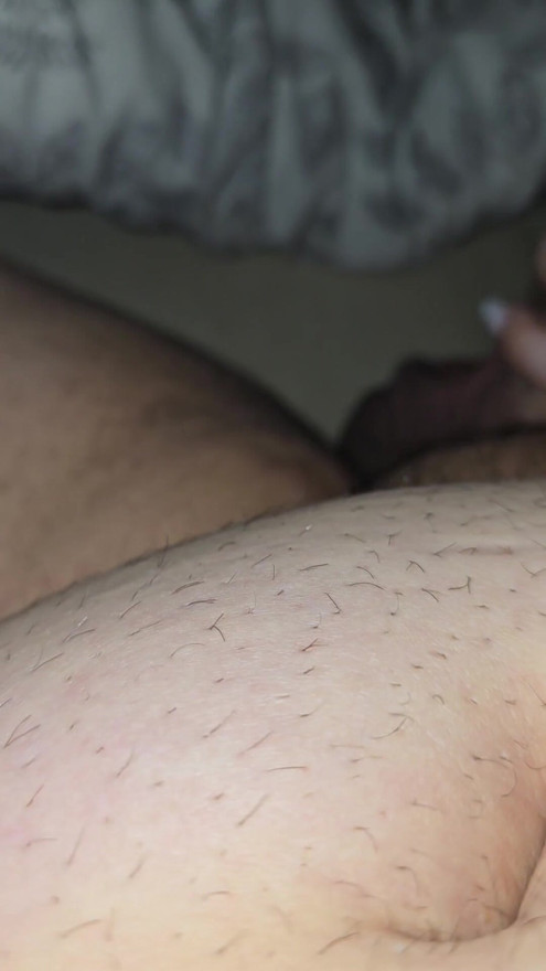 Step mom takes indian step son massive cock for a handjob | Clip 3