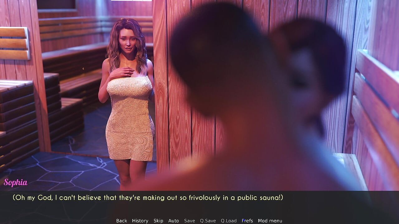 Elle était excitée depuis le sauna, alors ce soir-là, elle a laissé Dyl la baiser