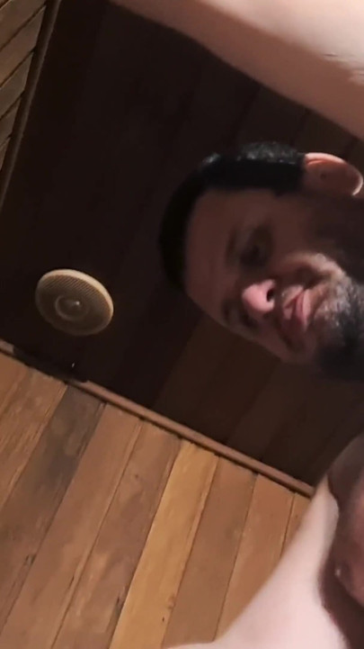 Steam Room Tension - Bear Sauna Encounter