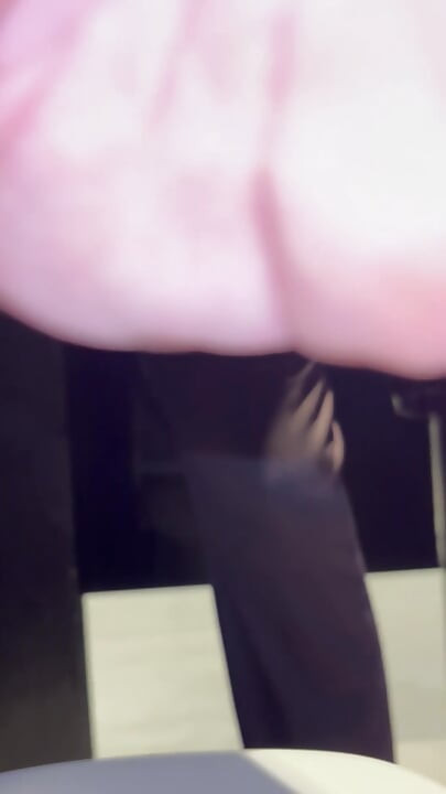 Love freeballing in ripped pants so guys can stare at my cock