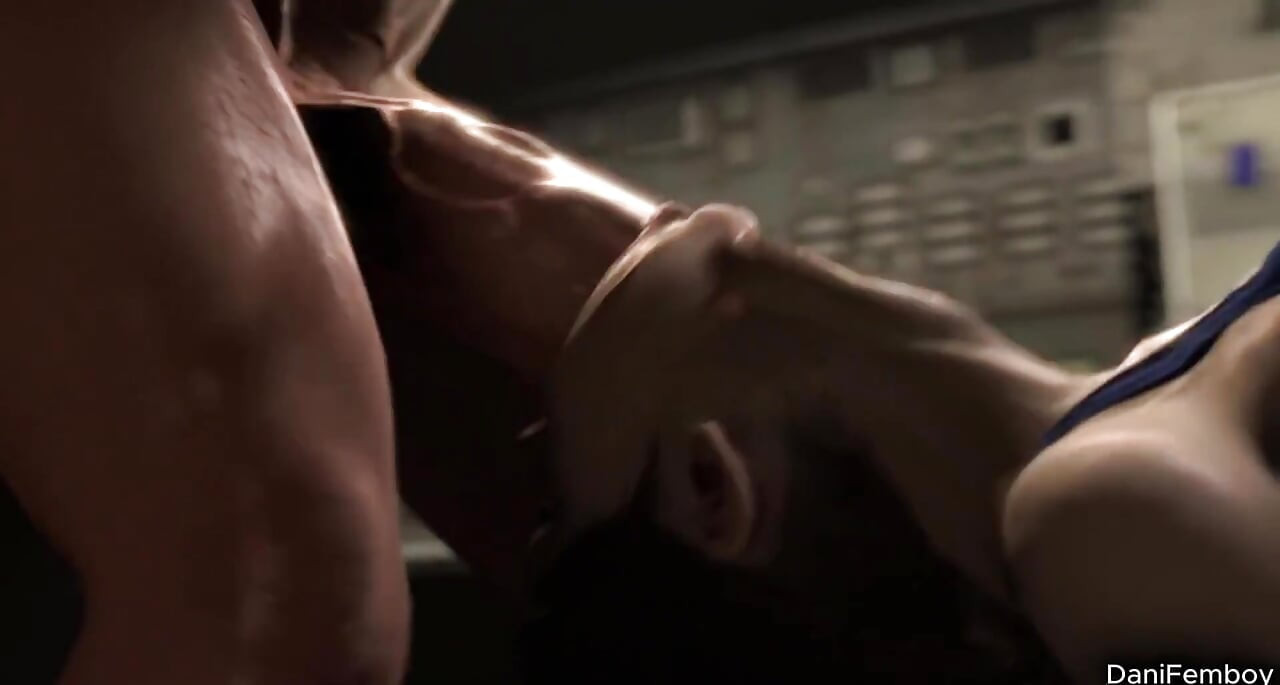 Resident Evil 2 transsexuală țâțoasă cu pulă uriașă fute o fată