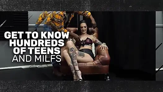 Gangbang creampie - latina raven reverie di-gangbang habis-habisan sampai dicrot di dalam
