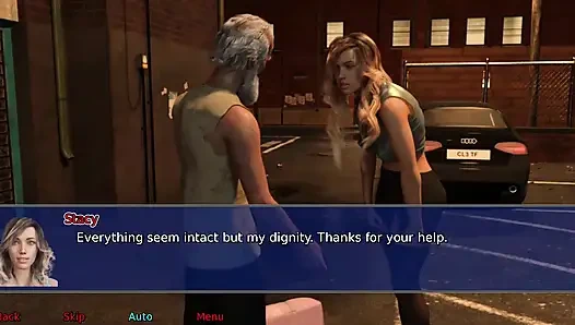 Ofis karısı #9: Stacy oyuncağıyla oynuyor