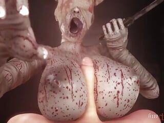 AlmightyPatty hete 3D-seks hentai-compilatie - 185