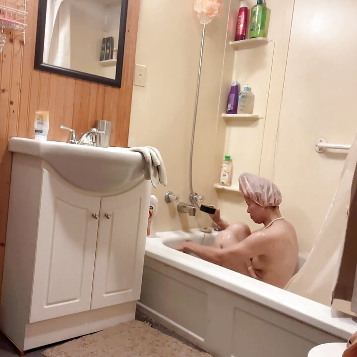 so heiß heute, dann dusche