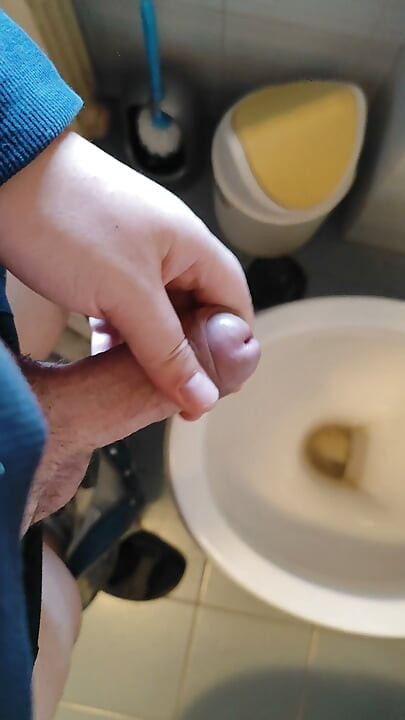 in the bathroom