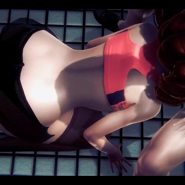 Hentai 3D cenzúrázatlan - Shien hardsex a WC-ben - Japán ázsiai manga anime film játék pornó