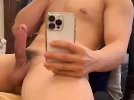 Playing my Hard Dick