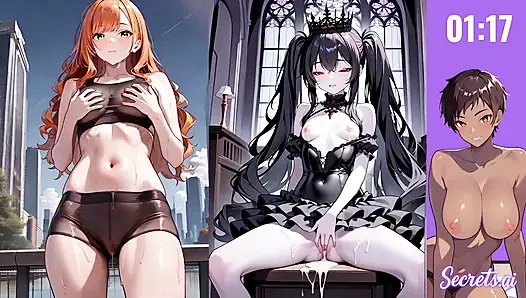 Anime Waifu Compilation (Edging Countdown Challenge)
