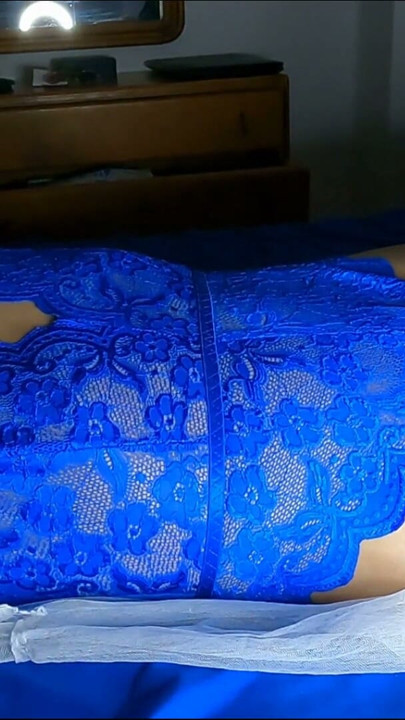 I have a wet dream and cum on my own face from going to sleep in sexy lingerie | Clip 1