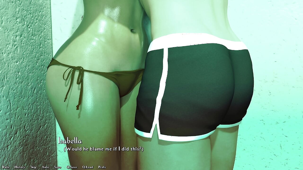 Isabella's Thick Tits Squeezed at Swimming Pool - Fitting Room Ass & Boob Destruction Follows