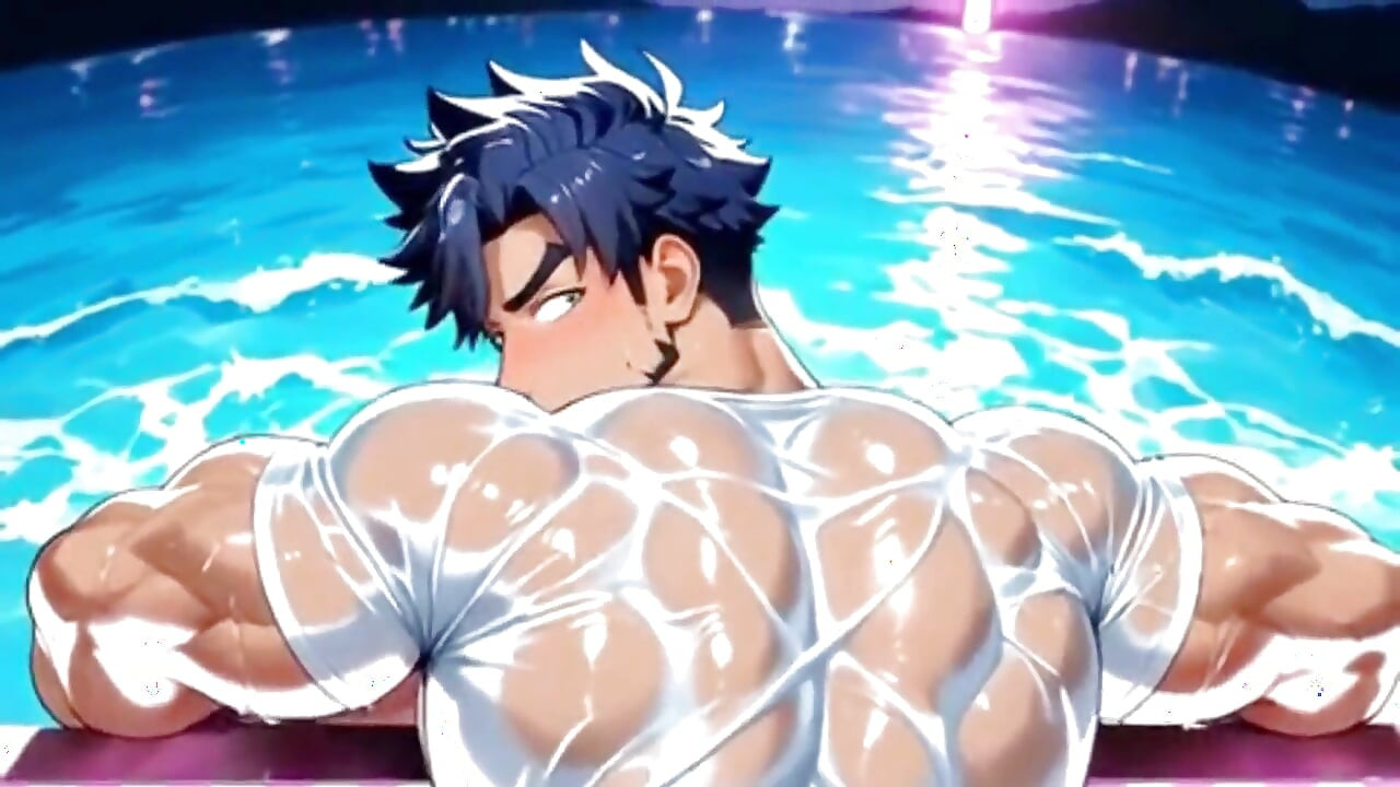 Fucking a Bottom with a Big Ass in a Luxury Resort. Gay Boy Hentai Animation Yaoi Anime