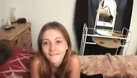 Young couple makes sex tape