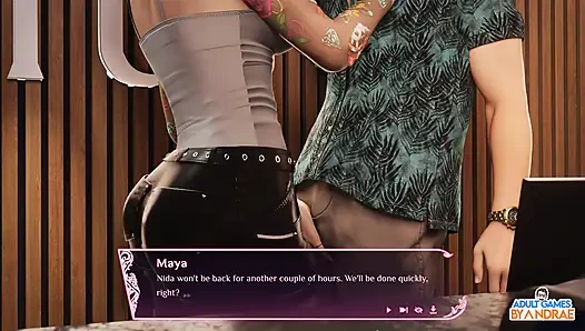 EP4: массаж По-быстрячку Maya - когда флирт превращается в неотразимое отвлекание